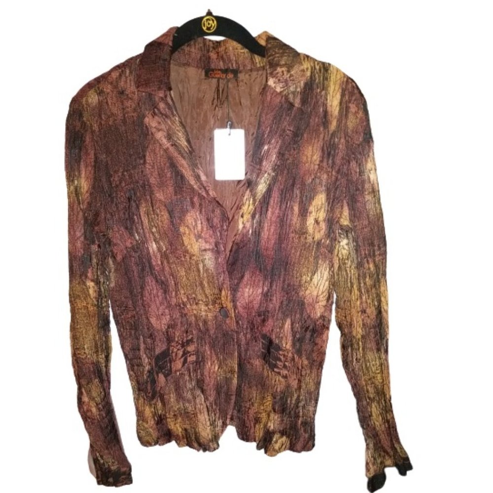 Julie Guerlande French Designer Accordion Style Jacket